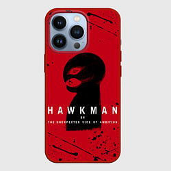 Чехол для iPhone 13 Pro HAWKMAN BERSERK, цвет: 3D-красный