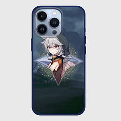 Чехол для iPhone 13 Pro Рэйзор Razor в примогеме, Genshin Impact Геншин им, цвет: 3D-тёмно-синий