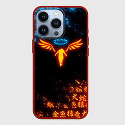 Чехол для iPhone 13 Pro ОГНЕННЫЙ WALHALLA TEAM TOKYO REVENGERS, цвет: 3D-красный