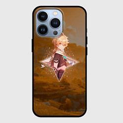 Чехол для iPhone 13 Pro Итэр Aether в примогеме, Genshin Impact Геншин имп, цвет: 3D-черный