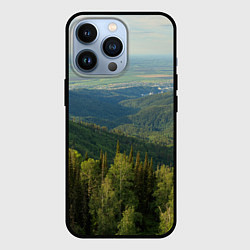 Чехол для iPhone 13 Pro Природный пейзаж, цвет: 3D-черный