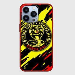 Чехол для iPhone 13 Pro Кобра Кай Kobra Kai, цвет: 3D-красный