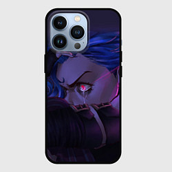 Чехол для iPhone 13 Pro Jinx Powder - Джинкс Паудер, цвет: 3D-черный