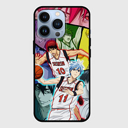 Чехол для iPhone 13 Pro Kuroko no Basuke Баскетбол Куроко, цвет: 3D-черный