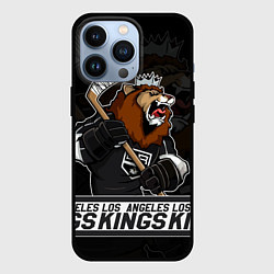 Чехол для iPhone 13 Pro Лос Анджелес Кингз, Los Angeles Kings, цвет: 3D-черный