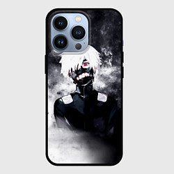 Чехол для iPhone 13 Pro Токийский Гуль в Дыму Tokyo Ghoul Smoke, цвет: 3D-черный