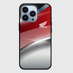 Чехол для iPhone 13 Pro Honda Текстура, цвет: 3D-черный