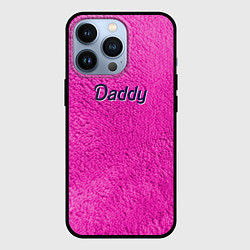 Чехол для iPhone 13 Pro Daddy pink, цвет: 3D-черный