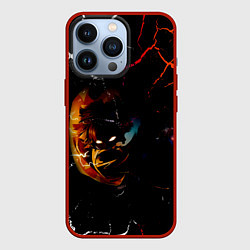 Чехол для iPhone 13 Pro КЛИНОК РАССЕКАЮЩИЙ ДЕМОНОВ Зеницу Агацума, цвет: 3D-красный