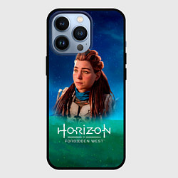 Чехол для iPhone 13 Pro Horizon Forbidden West Sky, цвет: 3D-черный