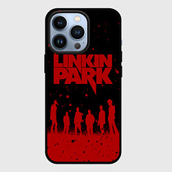 Чехол для iPhone 13 Pro Linkin Park Линкин Парк, цвет: 3D-черный