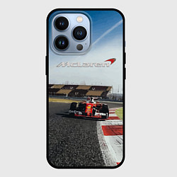 Чехол для iPhone 13 Pro McLaren F1 Racing Team, цвет: 3D-черный