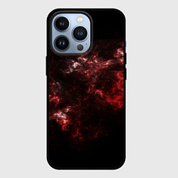 Чехол для iPhone 13 Pro Красный космос Red space, цвет: 3D-черный