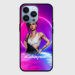 Чехол для iPhone 13 Pro Judy Джуди Cyberpunk2077, цвет: 3D-черный