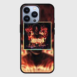 Чехол для iPhone 13 Pro Karmageddon Kizaru Альбом Кизару огонь, цвет: 3D-черный