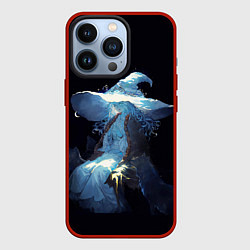 Чехол для iPhone 13 Pro Ранна с волками Elden Ring, цвет: 3D-красный