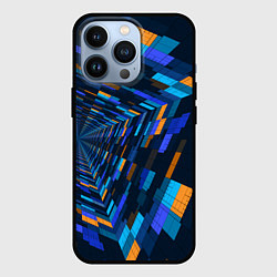 Чехол для iPhone 13 Pro Geometric pattern Fashion Vanguard, цвет: 3D-черный