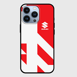 Чехол для iPhone 13 Pro SUZUKI autosport, цвет: 3D-черный