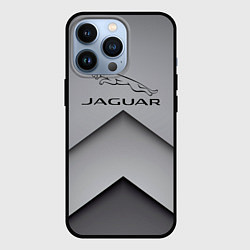 Чехол для iPhone 13 Pro JAGUR ЯГУАР, цвет: 3D-черный