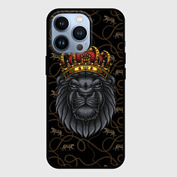 Чехол iPhone 13 Pro Король лев Black