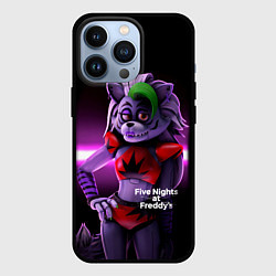 Чехол для iPhone 13 Pro Five Nights at Freddys: Security Breach Волчица Ро, цвет: 3D-черный