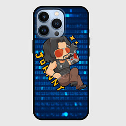 Чехол для iPhone 13 Pro Johnny Cyberpunk2077 art, цвет: 3D-черный