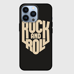 Чехол для iPhone 13 Pro ROCK AND ROLL Рокер, цвет: 3D-черный