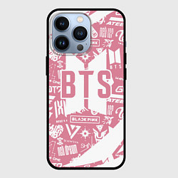 Чехол iPhone 13 Pro Bts паттерн