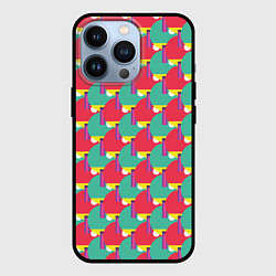 Чехол для iPhone 13 Pro Ракетки для настольного тенниса, цвет: 3D-черный