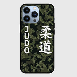 Чехол для iPhone 13 Pro JUDO МИЛИТАРИ, цвет: 3D-черный