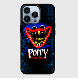 Чехол для iPhone 13 Pro POPPY PLAYTIME ХАГГИ ВАГГИ ПОППИ ПЛЕЙТАЙМ, цвет: 3D-черный