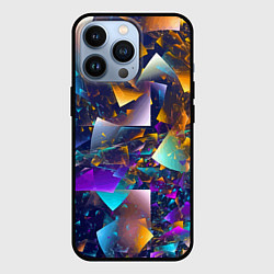 Чехол для iPhone 13 Pro Expressive pattern Vanguard, цвет: 3D-черный