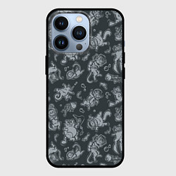 Чехол для iPhone 13 Pro Морские Котики: Черный, цвет: 3D-черный