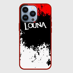 Чехол для iPhone 13 Pro Louna band, цвет: 3D-красный
