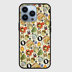 Чехол для iPhone 13 Pro Studio Ghibli Hero, цвет: 3D-черный