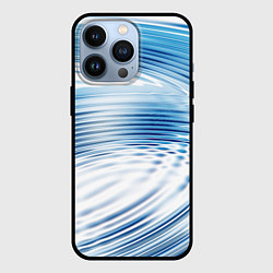 Чехол для iPhone 13 Pro Круги на воде Океан Wave, цвет: 3D-черный