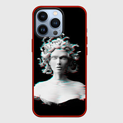Чехол для iPhone 13 Pro Горгона медуза medusa gorgon, цвет: 3D-красный
