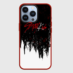 Чехол для iPhone 13 Pro Stray kids - changbin, цвет: 3D-красный