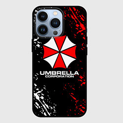 Чехол для iPhone 13 Pro Umbrella Corporation Resident Evil, цвет: 3D-черный