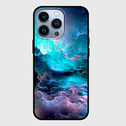 Чехол для iPhone 13 Pro МОРСКОЙ ШТОРМ, цвет: 3D-черный