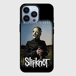 Чехол iPhone 13 Pro SLIPKNOT - All Hope Is Gone Iowa 2008