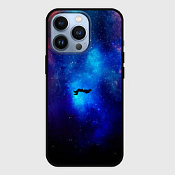 Чехол для iPhone 13 Pro Потерянный человек в космосе, цвет: 3D-черный