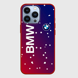 Чехол для iPhone 13 Pro Бмв bmw градиент, цвет: 3D-красный