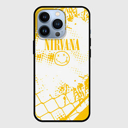 Чехол для iPhone 13 Pro Nirvana - нирвана смайл, цвет: 3D-черный