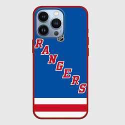 Чехол для iPhone 13 Pro Артемий Панарин Rangers, цвет: 3D-красный