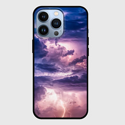 Чехол для iPhone 13 Pro Stormy sky, цвет: 3D-черный