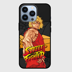 Чехол для iPhone 13 Pro Кен Мастерс - Street Fighter, цвет: 3D-черный