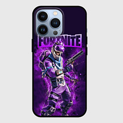 Чехол для iPhone 13 Pro Fortnite Bronto Скин динозавра Видеоигра, цвет: 3D-черный