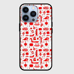 Чехол iPhone 13 Pro RED MONSTERS