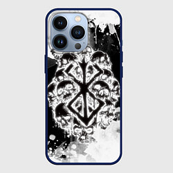 Чехол для iPhone 13 Pro КЛЕЙМО ЖЕРТВЫ - БЕРСЕРКBERSERK, цвет: 3D-тёмно-синий